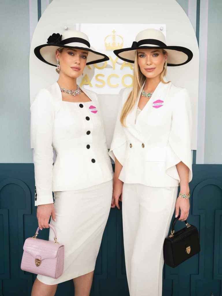 Las sobrinas de Lady Di,Lady Eliza Spencer y Lady Amelia Spencer, en el Royal Ascot