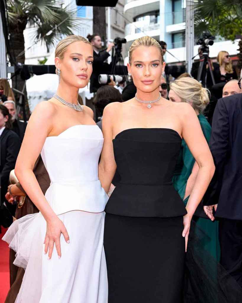 Las sobrinas de Lady Di,Lady Eliza Spencer y Lady Amelia Spencer, en el Festival de Cannes