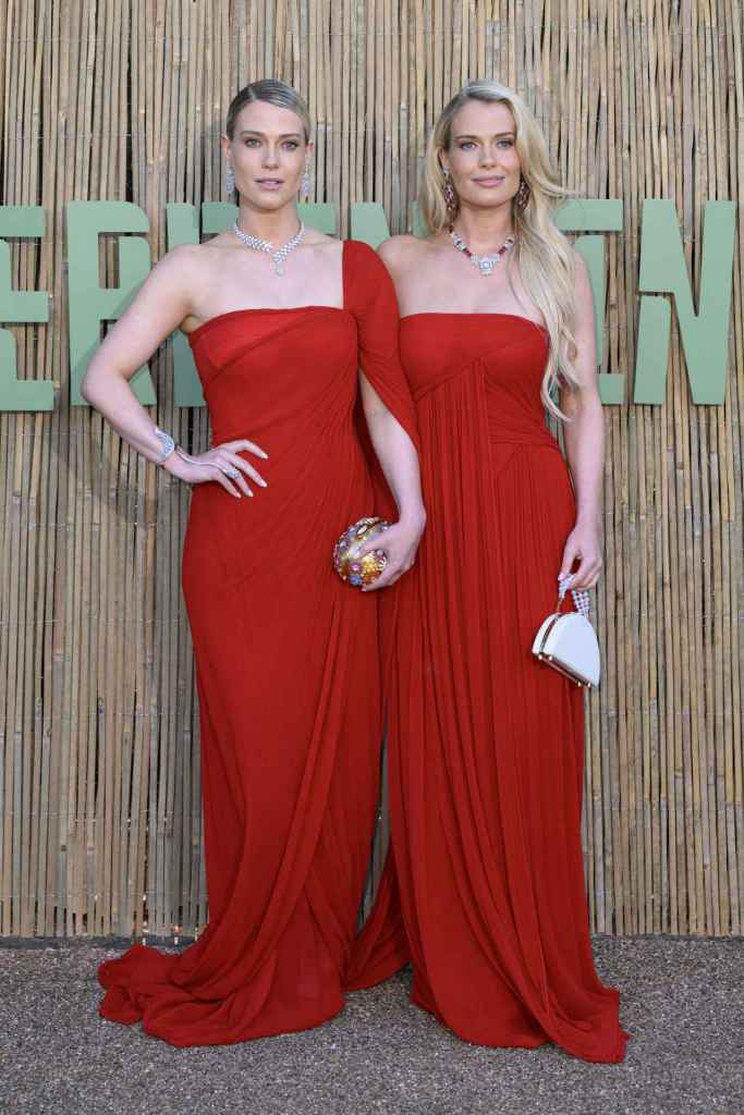 Las sobrinas de Lady Di,Lady Eliza Spencer y Lady Amelia Spencer, en la Serpentine Summer Party 2025