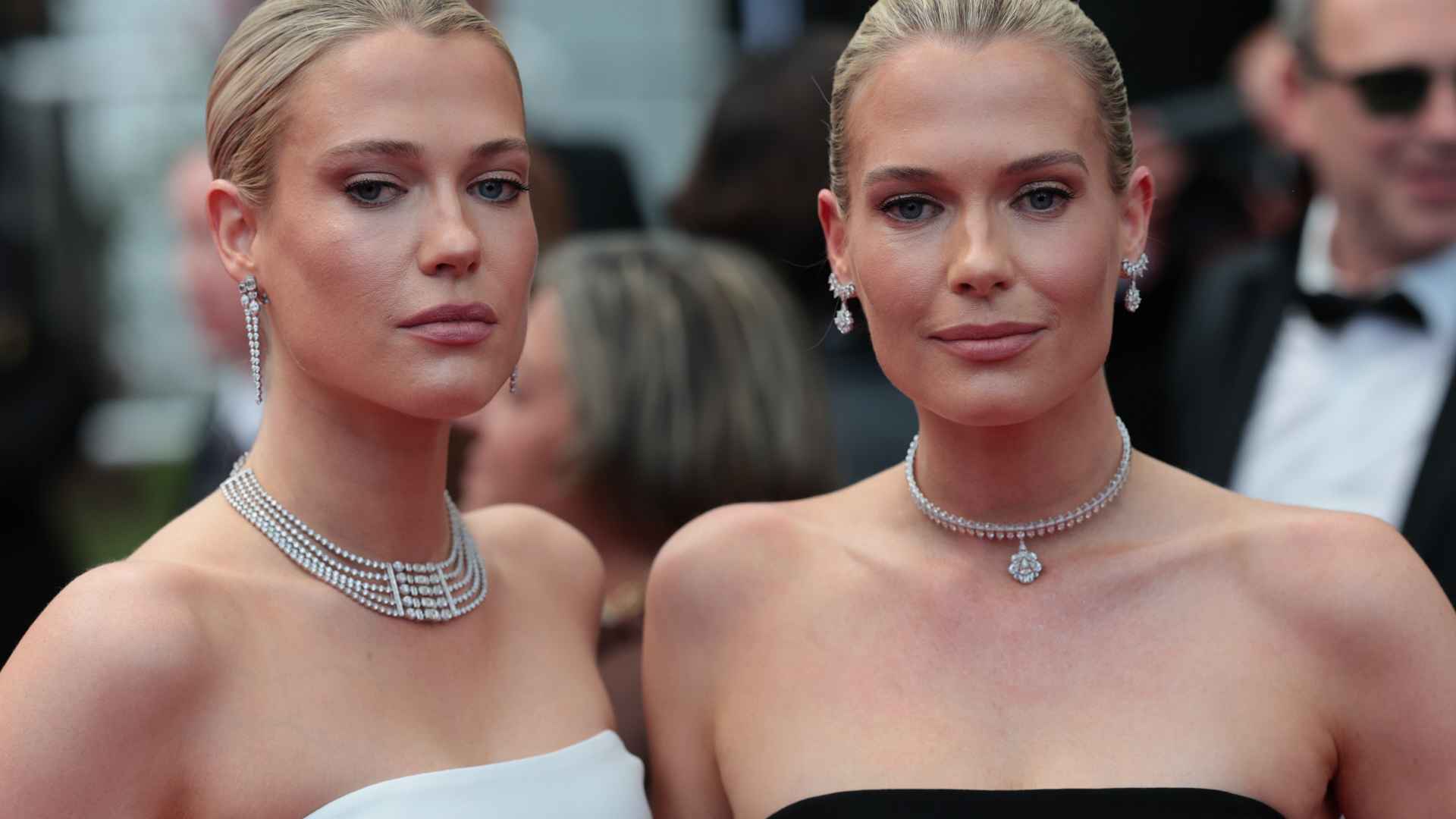 Las sobrinas de Lady Di, Lady Eliza Spencer y Lady Amelia Spencer, han acudido al tercer día del Festival de Venecia