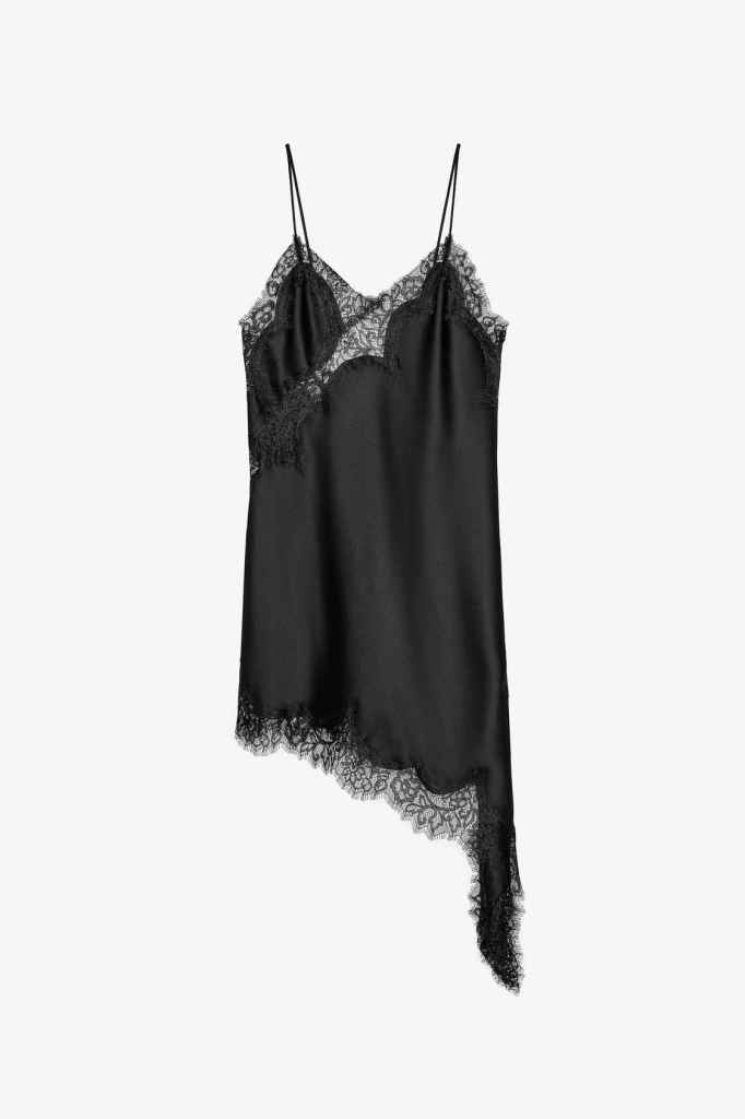 Vestido lencero de Zara