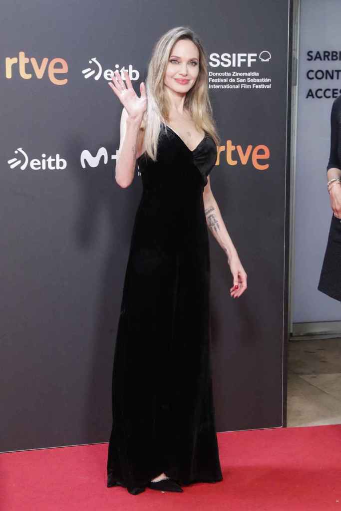 Angelina Jolie en el Festival de Cine de San Sebastián