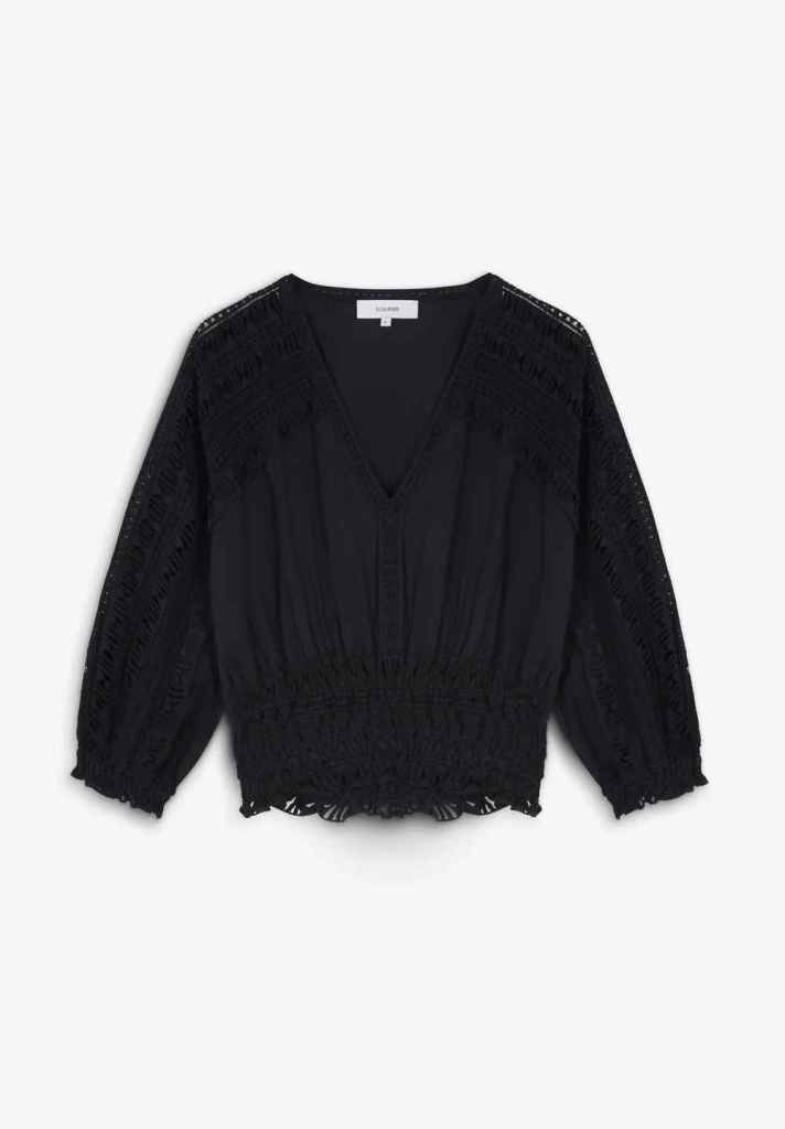 La blusa a juego con los pantalones de Scalpers que ha lucido Victoria Federica