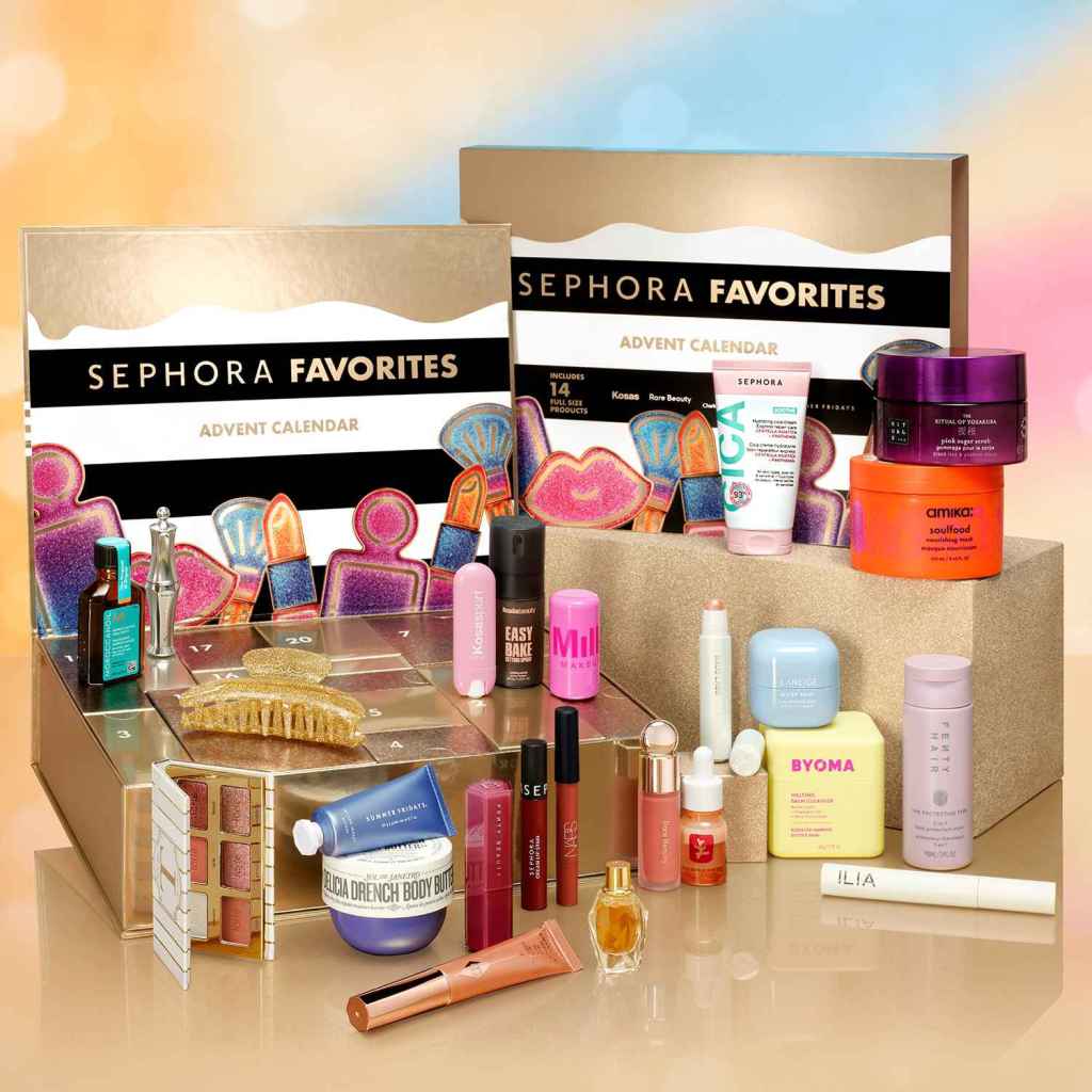 Calendario de adviento de Sephora