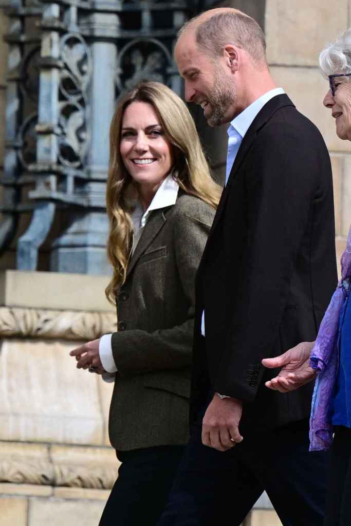 Kate Middleton con su cambio de look y su nuevo color rubio