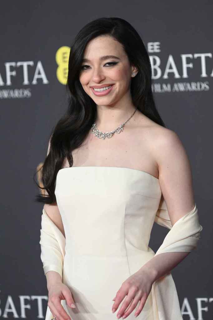 Miley Madison en los premios BAFTA de 2025