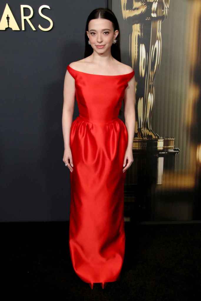 Mikey Madison en los Governors Awards 2025