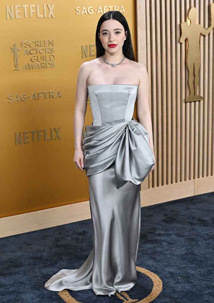 Mikey Madison en los Premios del Sindicato de Actores 2025