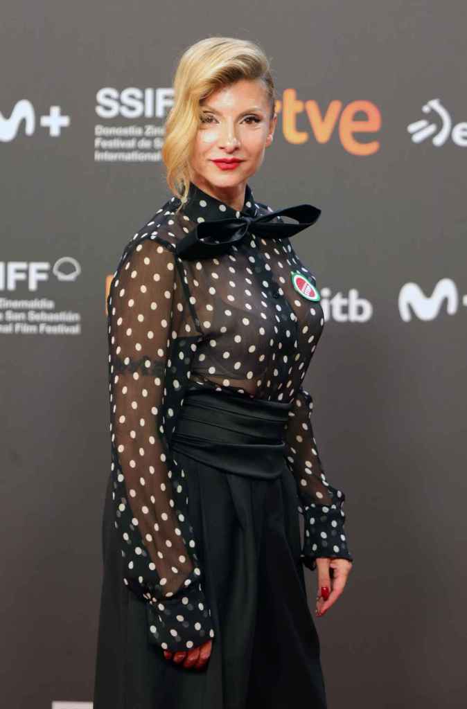Najwa Nimri en el Festival de Cine de San Sebastián 