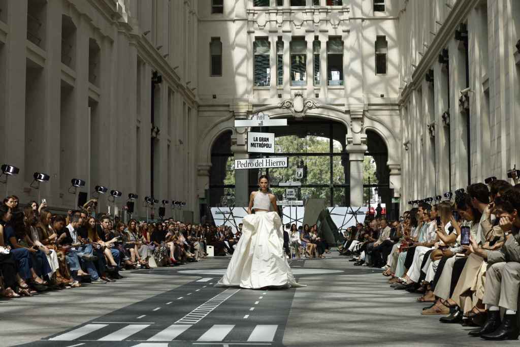 Desfile de la colección Primavera/Verano 2026 de Pedro del Hierro en la Mercedes Benz Fashion Week Madrid