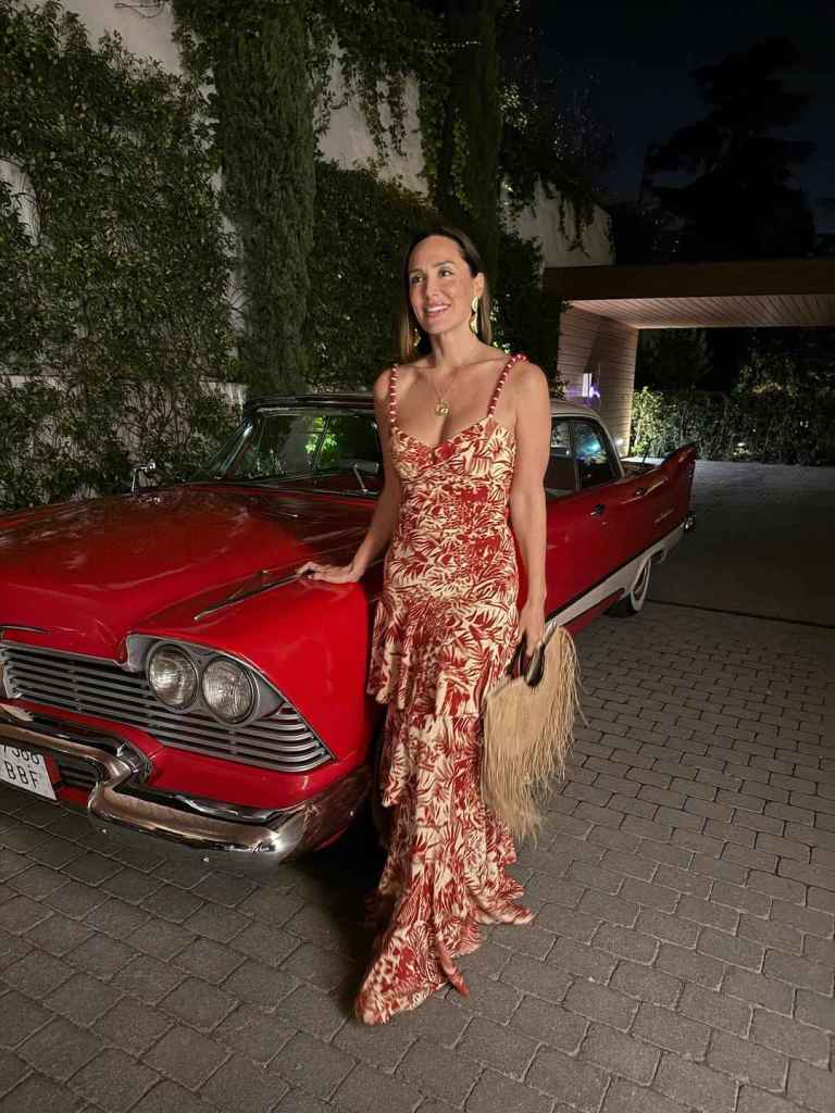 El look de invitada de Tamara Falcó al cumpleaños de su amiga