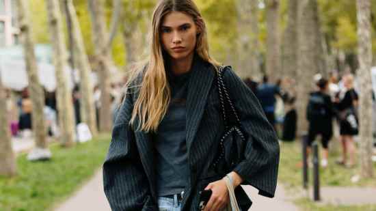 El estampado tendencia en americanas esta temporada es el de raya diplomática