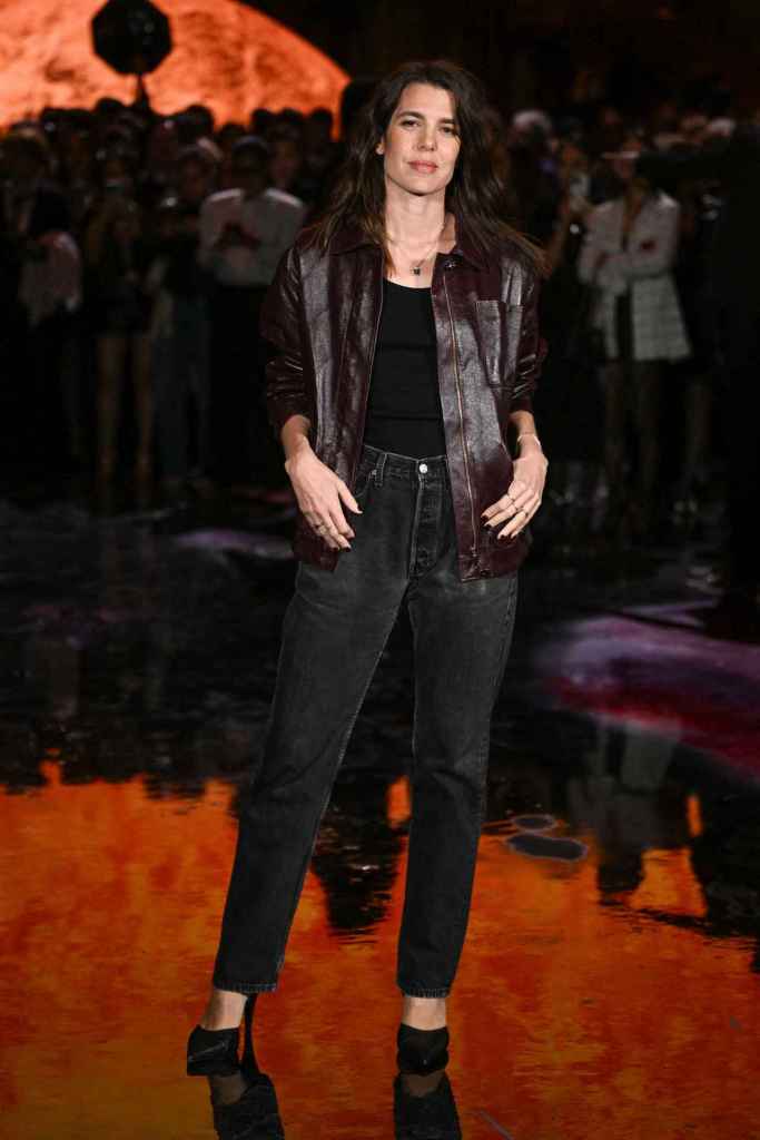 Carlota Casiraghi en el desfile de Chanel en la Semana de la Moda de París