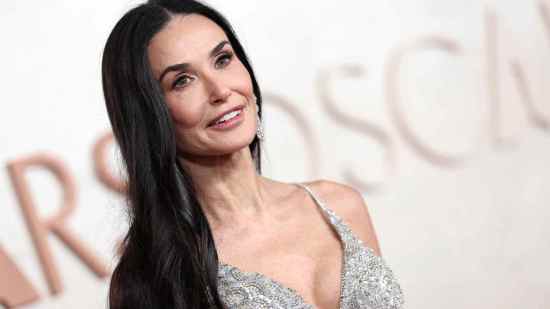 El último flequillo que ha lucido Demi Moore no puede ser más favorecedor