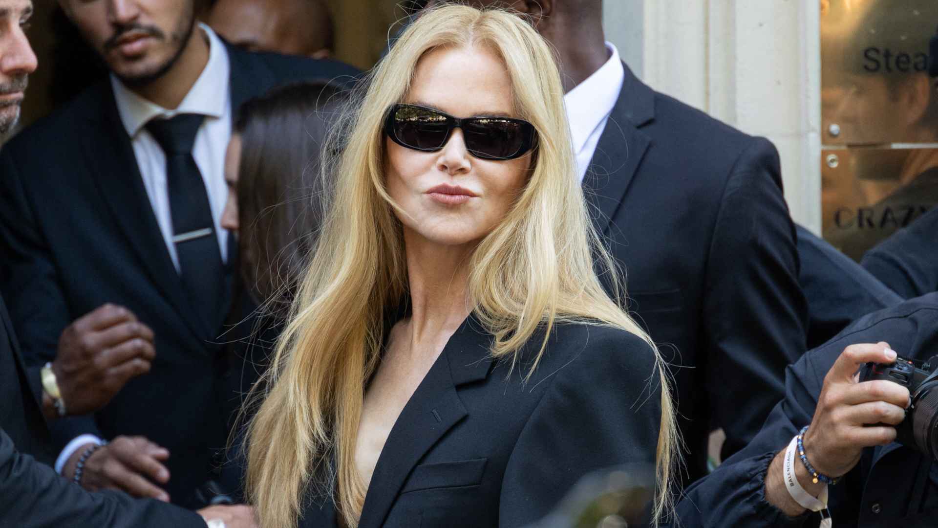 El flequillo de Nicole Kidman no es especialmente antiedad