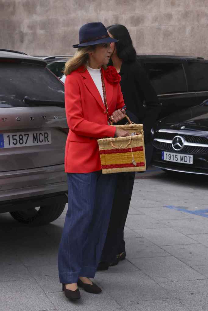 La infanta Elena en la Plaza de Toros de las Ventas el pasado 12 de octubre