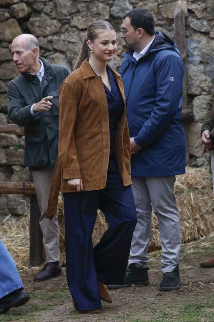 La princesa Leonor en su visita a Valdesoto (Asturias) - Foto: Gtres.