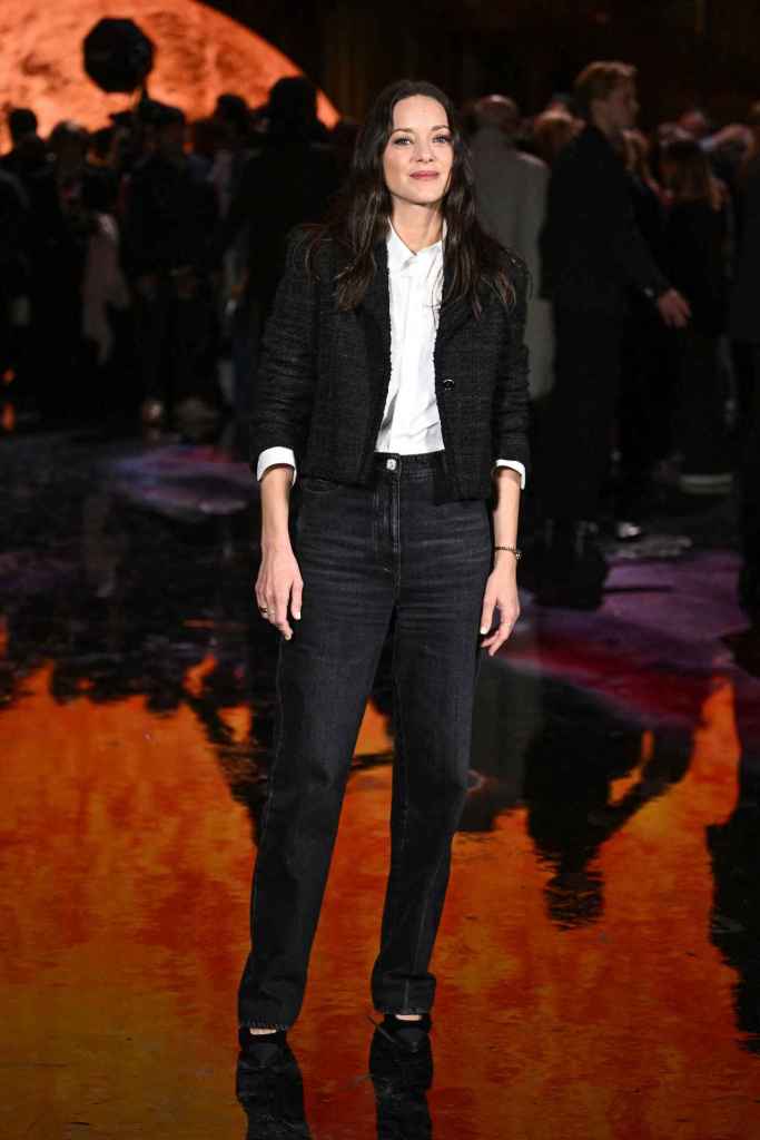 Marion Cotillard en el desfile de Chanel en la Semana de la Moda de París