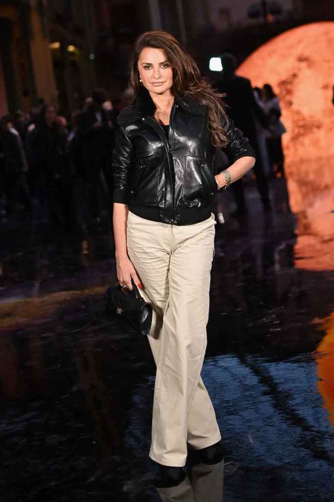 Penélope Cruz en el desfile de Chanel en la Semana de la Moda de París