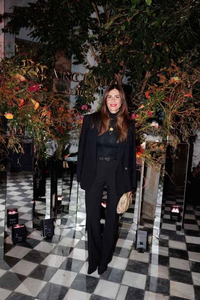 Nuria Roca en la cena de MARCIANO by GUESS por el lanzamiento de su nueva colección cápsula Holiday FW25 