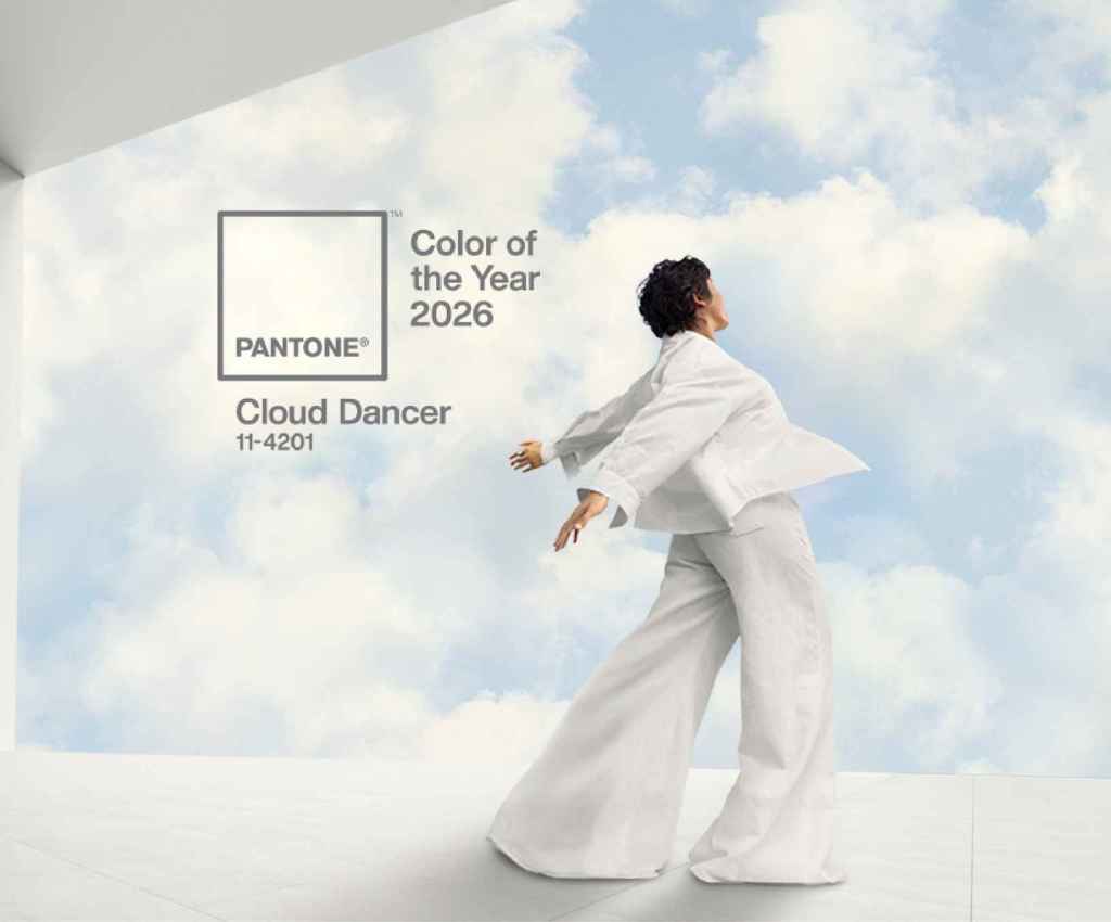 Pantone ha nombrado al 'Cloud Dancer' como el color del año de 2026
